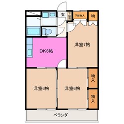 エンペラー堀の物件間取画像